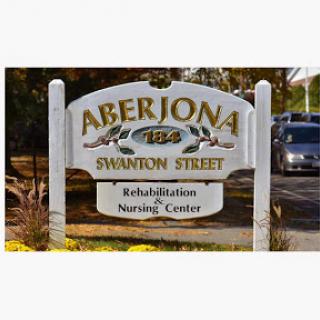 Signage for Aberjona Rehabilitation and Nursing Center located on Swanton Street.