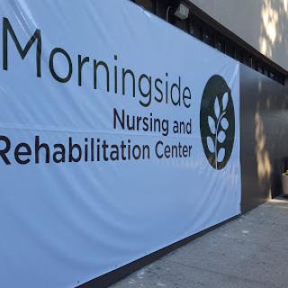 Signage for Morningside Nursing and Rehabilitation Center.