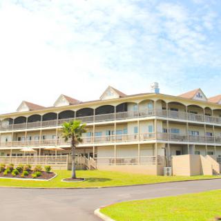 A beautiful hotel with scenic views and modern architecture.