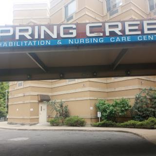 Entrance of the Spring Creek Rehabilitation and Nursing Care Center.