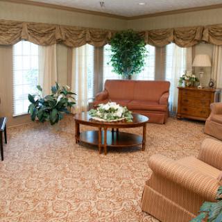 A cozy and well-decorated living room featuring comfortable seating, a stylish coffee table, and decorative plants.