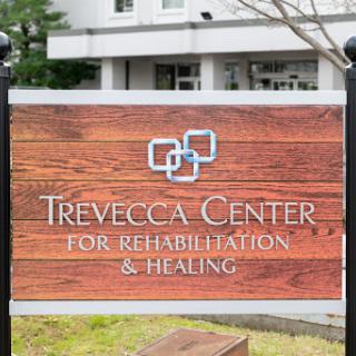 Sign for Trevecca Center for Rehabilitation & Healing.