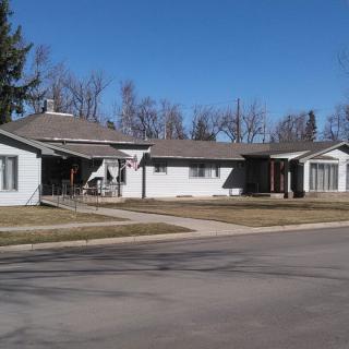 A suburban residential house on a quiet street.