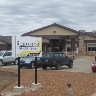Richardton Medical Center, a healthcare facility with ample parking space.