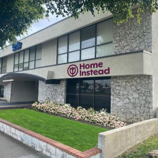 Office building featuring the Home Instead logo.