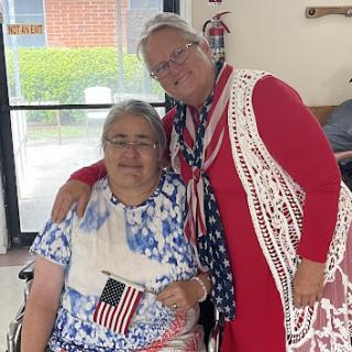 Celebrating together with pride and joy.