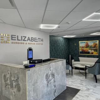 A modern reception area showcasing a sleek design and comfortable seating.