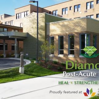 Diamond Post-Acute Rehabilitation Facility exterior view.