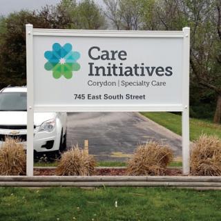 Sign for Care Initiatives, a provider of specialty healthcare services located at 345 East South Street.