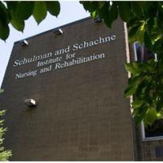 The Schulman and Schachne Institute for Nursing and Rehabilitation building.