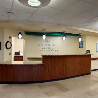A welcoming reception area in a healthcare facility.
