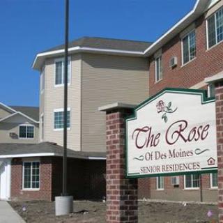 The Rose of Des Moines senior apartment complex.