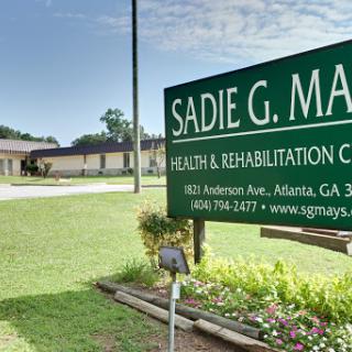 Exterior view of the Sadie G. Mauldin Health & Rehabilitation Center in Atlanta, Georgia.