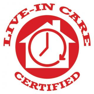Live-In Care Certified Logo