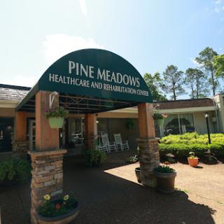 Entrance to Pine Meadows Healthcare and Rehabilitation Center