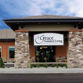 Grace Assisted Living facility showcasing modern architecture and welcoming design.