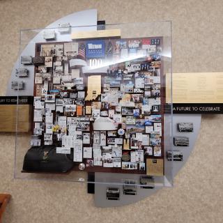 A detailed floor plan displayed in an interactive format, showcasing various rooms and areas.