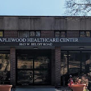 Exterior view of the Maplewood Healthcare Center.