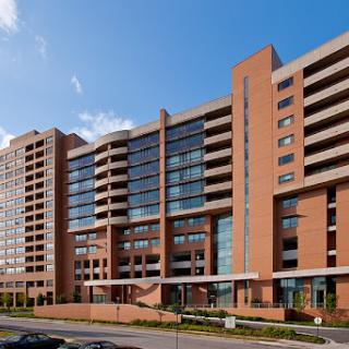 A modern residential building showcasing contemporary architectural design.