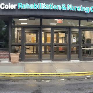 Entrance of Coler Rehabilitation & Nursing Center.