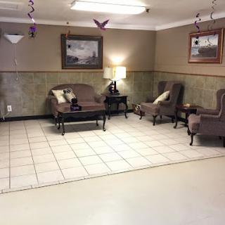 A welcoming seating area with comfortable furniture and subtle decor.