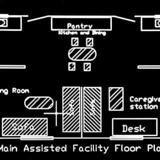 Main Assisted Facility Floor Plan Layout