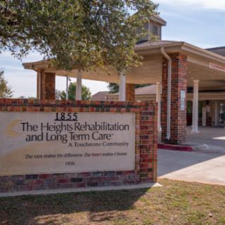 The entrance of The Haven Rehabilitation and Long Term Care facility.
