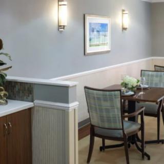 A cozy interior space with comfortable seating and tasteful decor.