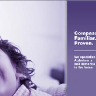 Providing compassionate care for Alzheimer's and dementia at home.