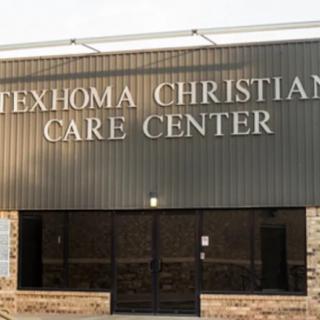 The exterior of Texhoma Christian Care Center.