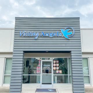 A sleek storefront featuring modern design and clear signage.
