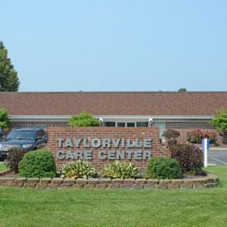 The Taylorville Care Center, a facility dedicated to providing healthcare services.