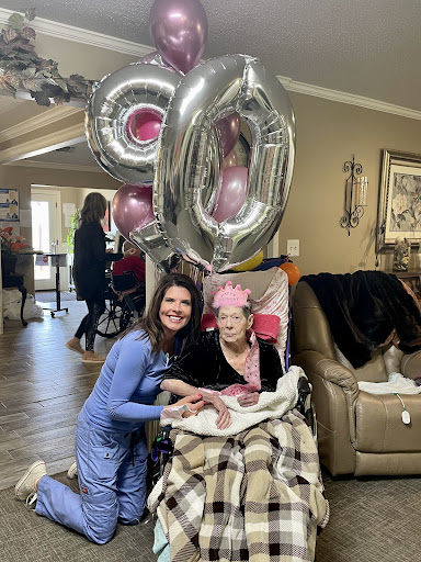 A heartwarming celebration for a special 90th birthday surrounded by family and joy.