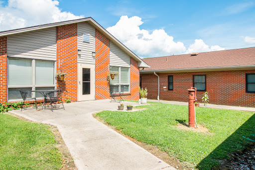 A charming residential house with a landscaped yard and a clear blue sky.