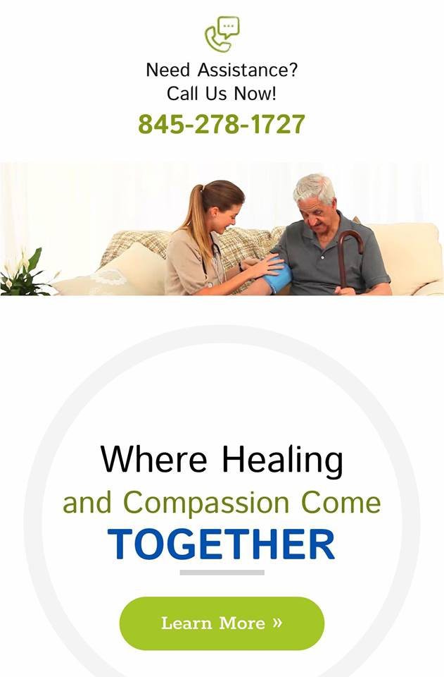 A nurse providing care to an elderly patient at home, emphasizing healing and compassion.