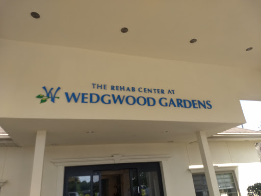 Signage at the entrance of Wedgwood Gardens.