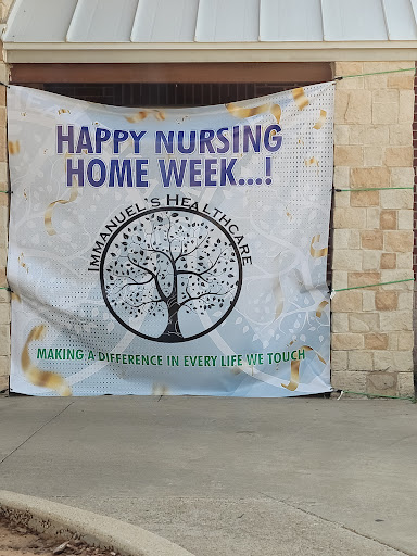 A banner celebrating Nursing Home Week, promoting gratitude and recognition for caregivers.