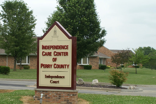 Sign for Independence Care Center of Perry County.