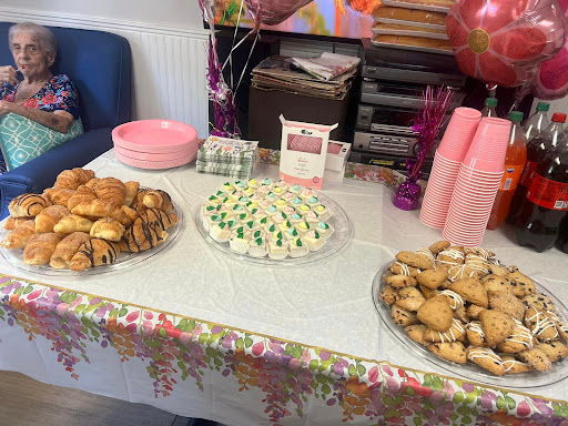 A delightful spread of snacks and desserts for a festive celebration.