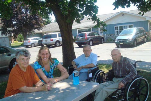 A group of individuals enjoying a sunny day together outdoors.