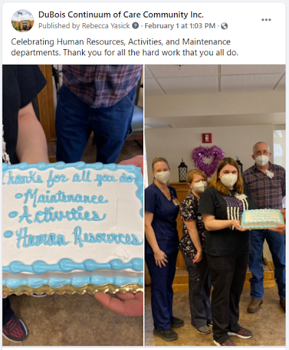 Celebrating the hard work and dedication of our Human Resources, Administrators, and Maintenance teams!