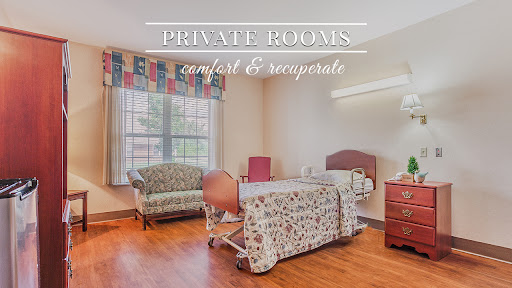A welcoming private room designed for comfort and recovery.