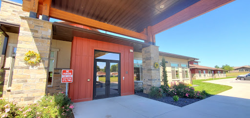 A welcoming entrance showcasing modern architectural design.