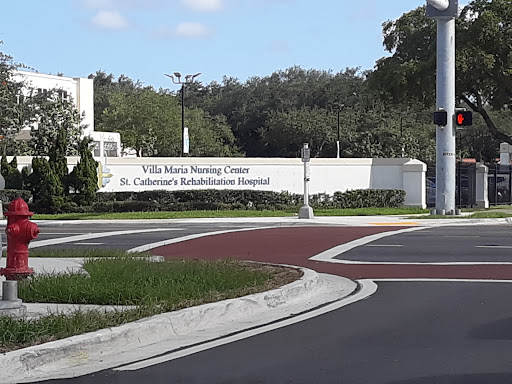 Entrance to Villa Maria Nursing Center and St. Christopher's Rehabilitation Program.