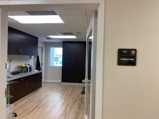 A modern office space with a welcoming atmosphere.