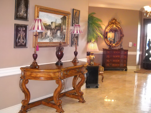 A beautifully decorated interior showcasing elegant furniture and decor.