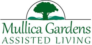 Logo featuring a tree with text related to assisted living.