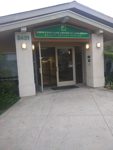 Entrance of a community center or facility.