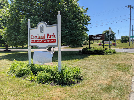 Welcome to Cortland Park, a serene recreational area surrounded by nature.