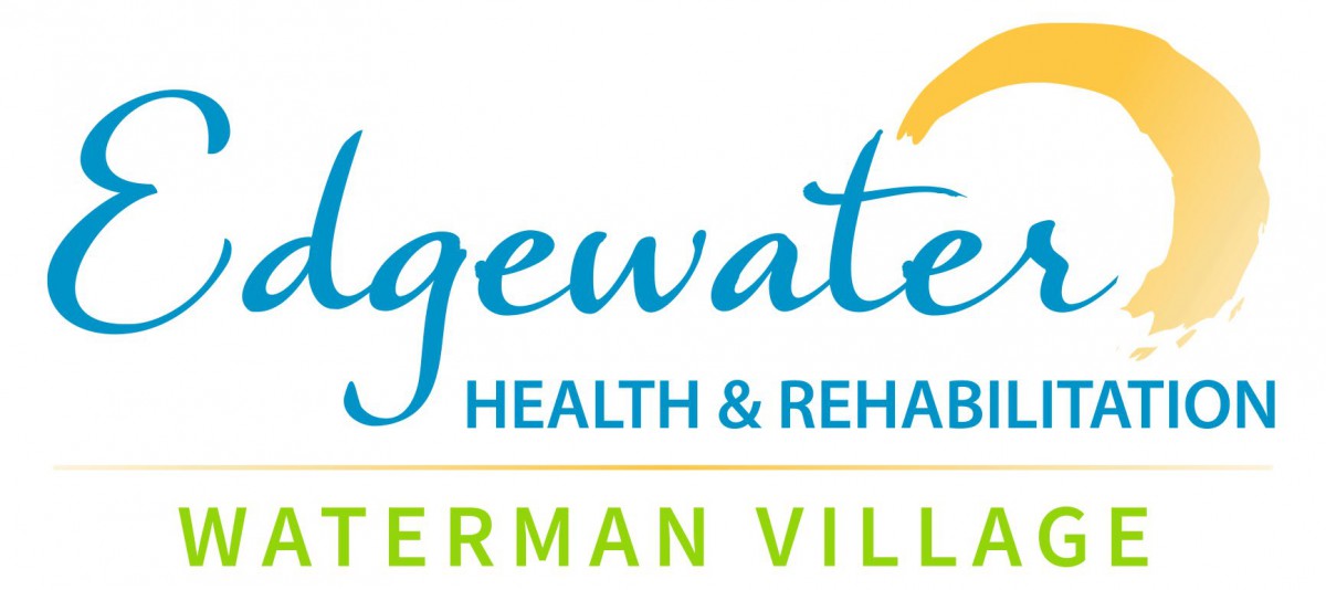 Logo of Edgewater Health & Rehabilitation Herman Village.